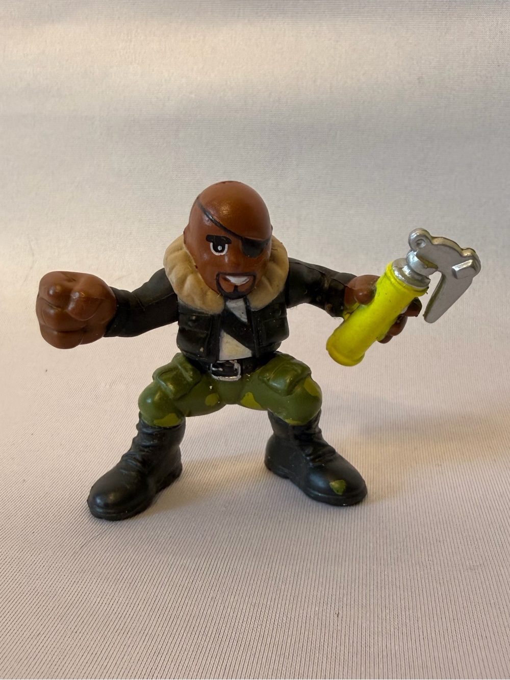 Ultimate Nick Fury Hasbro's Marvel Super Hero Squad Wave 5 release 2007, 2 inch